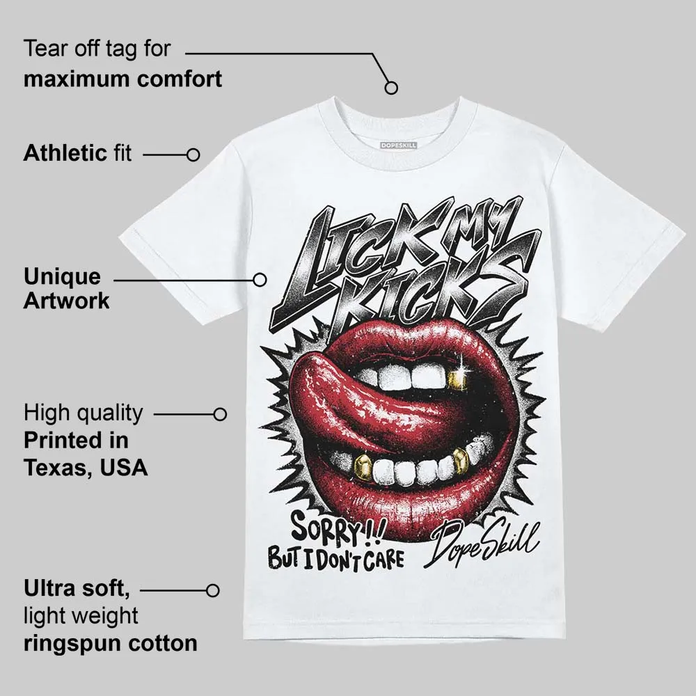 Black Toe 14s DopeSkill T-Shirt Lick My Kicks Graphic sold by DopeSkill product image thumbnail 3