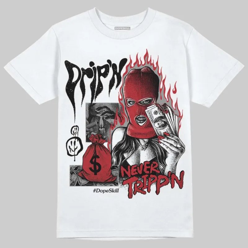 Black Toe 14s DopeSkill T-Shirt Drip'n Never Tripp'n Graphic sold by DopeSkill