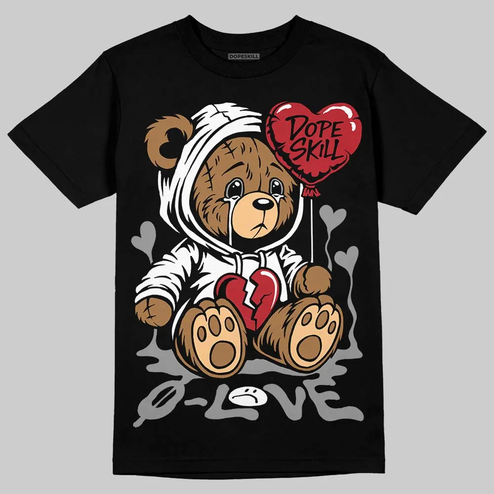 Black Toe 14s DopeSkill T-Shirt Broken Bear Graphic sold by DopeSkill product image thumbnail 2