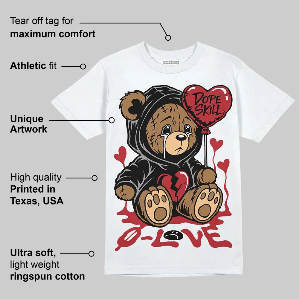Black Toe 14s DopeSkill T-Shirt Broken Bear Graphic sold by DopeSkill product image thumbnail 3
