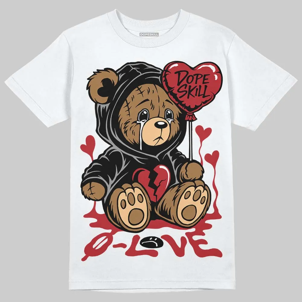 Black Toe 14s DopeSkill T-Shirt Broken Bear Graphic sold by DopeSkill