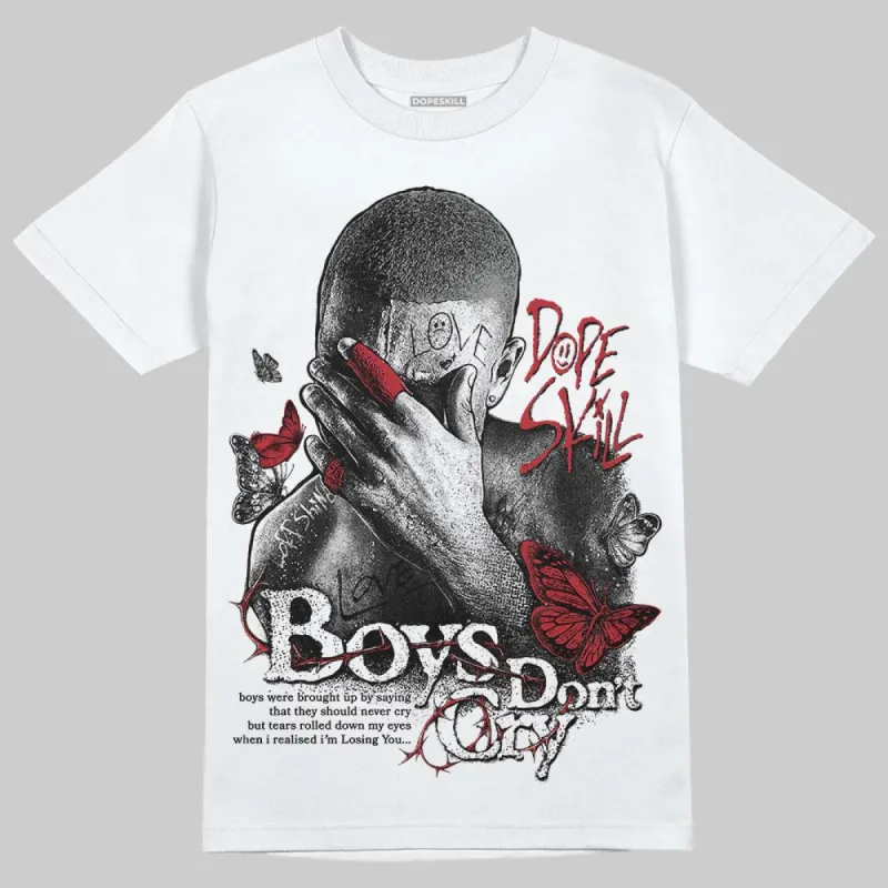 Black Toe 14s DopeSkill T-Shirt Boys Don't Cry Graphic sold by DopeSkill