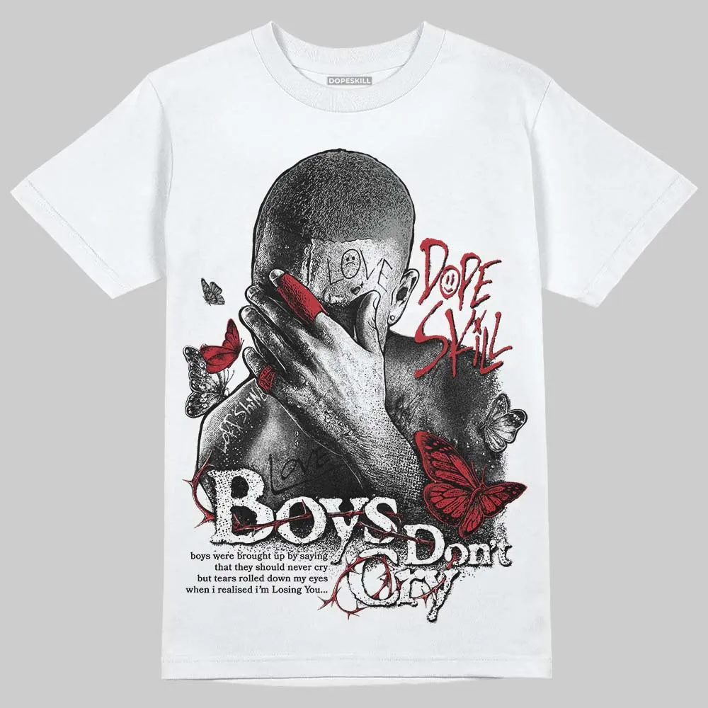 Black Toe 14s DopeSkill T-Shirt Boys Don't Cry Graphic sold by DopeSkill