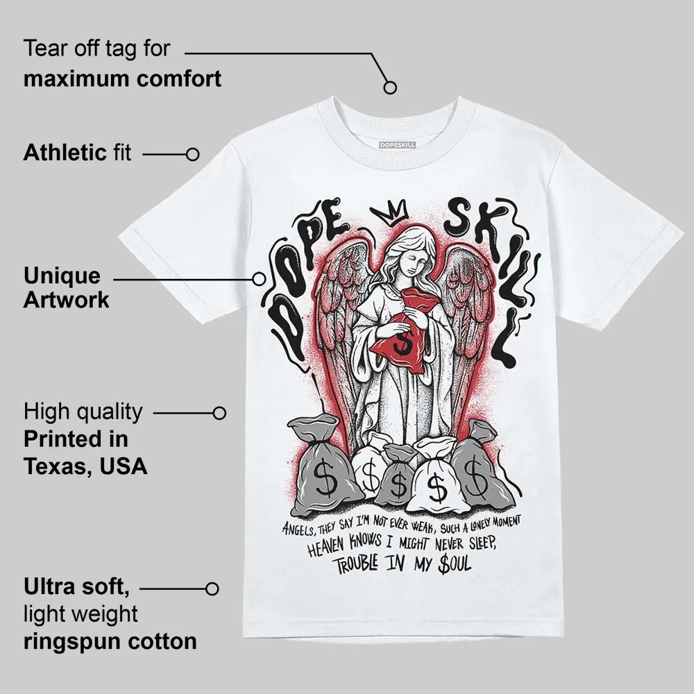 Black Toe 14s DopeSkill T-Shirt Angels Graphic sold by DopeSkill product image thumbnail 3