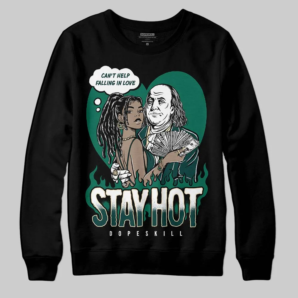 Oxidized Green 4s DopeSkill Sweatshirt Stay Hot Graphic sold by DopeSkill product image thumbnail 2