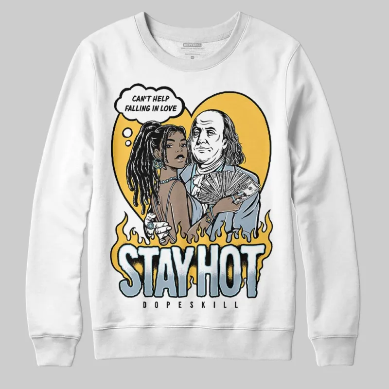 Blue Grey 13s DopeSkill Sweatshirt Stay Hot Graphic sold by DopeSkill