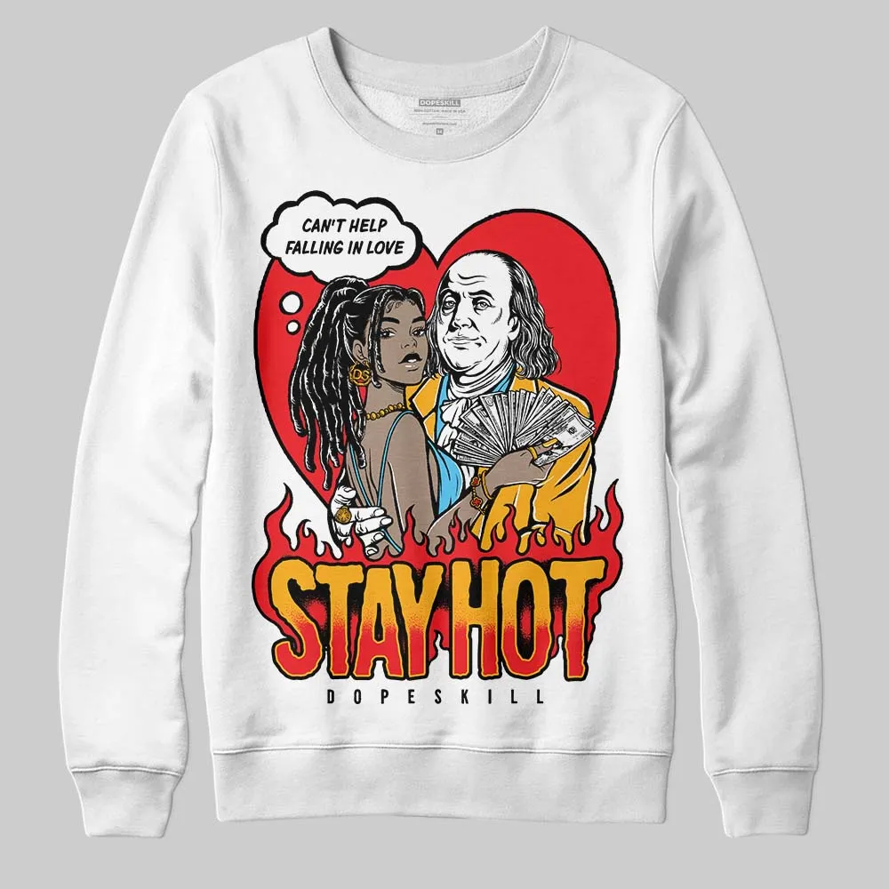 Red Collection DopeSkill Sweatshirt Stay Hot Graphic sold by DopeSkill product image thumbnail 2