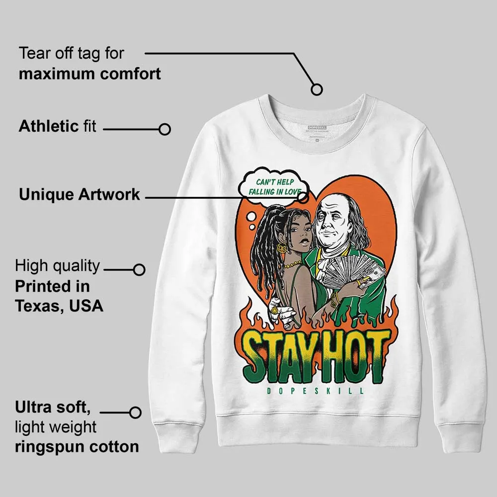 Green Collection DopeSkill Sweatshirt Stay Hot Graphic sold by DopeSkill product image thumbnail 3