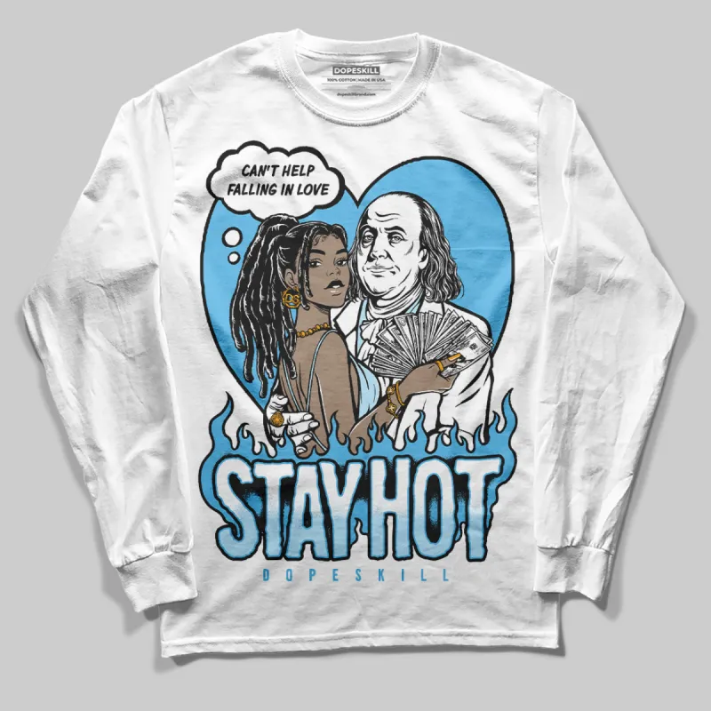 Legend Blue 11s DopeSkill Long Sleeve T-Shirt Stay Hot Graphic sold by DopeSkill