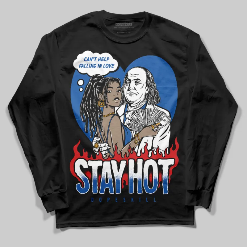 Blueberry 12s DopeSkill Long Sleeve T-Shirt Stay Hot Graphic sold by DopeSkill