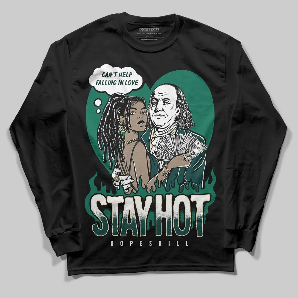 Oxidized Green 4s DopeSkill Long Sleeve T-Shirt Stay Hot Graphic sold by DopeSkill product image thumbnail 2