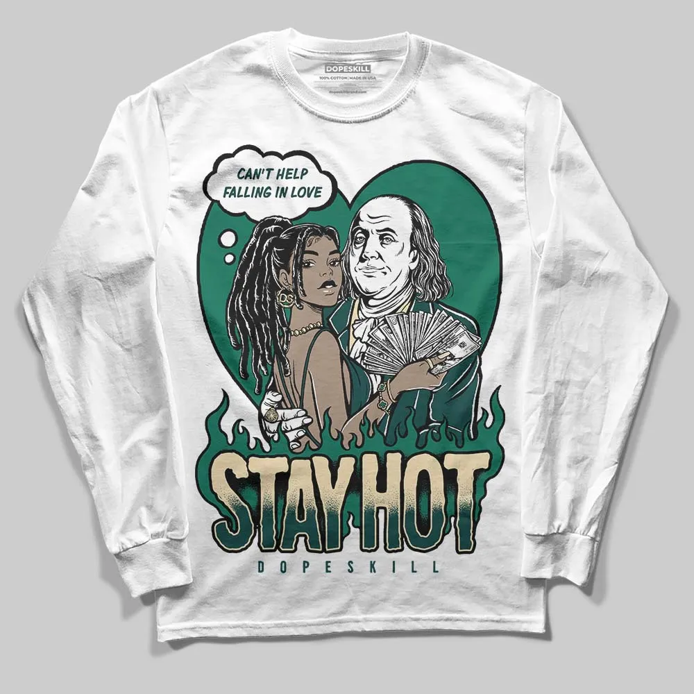 Oxidized Green 4s DopeSkill Long Sleeve T-Shirt Stay Hot Graphic sold by DopeSkill