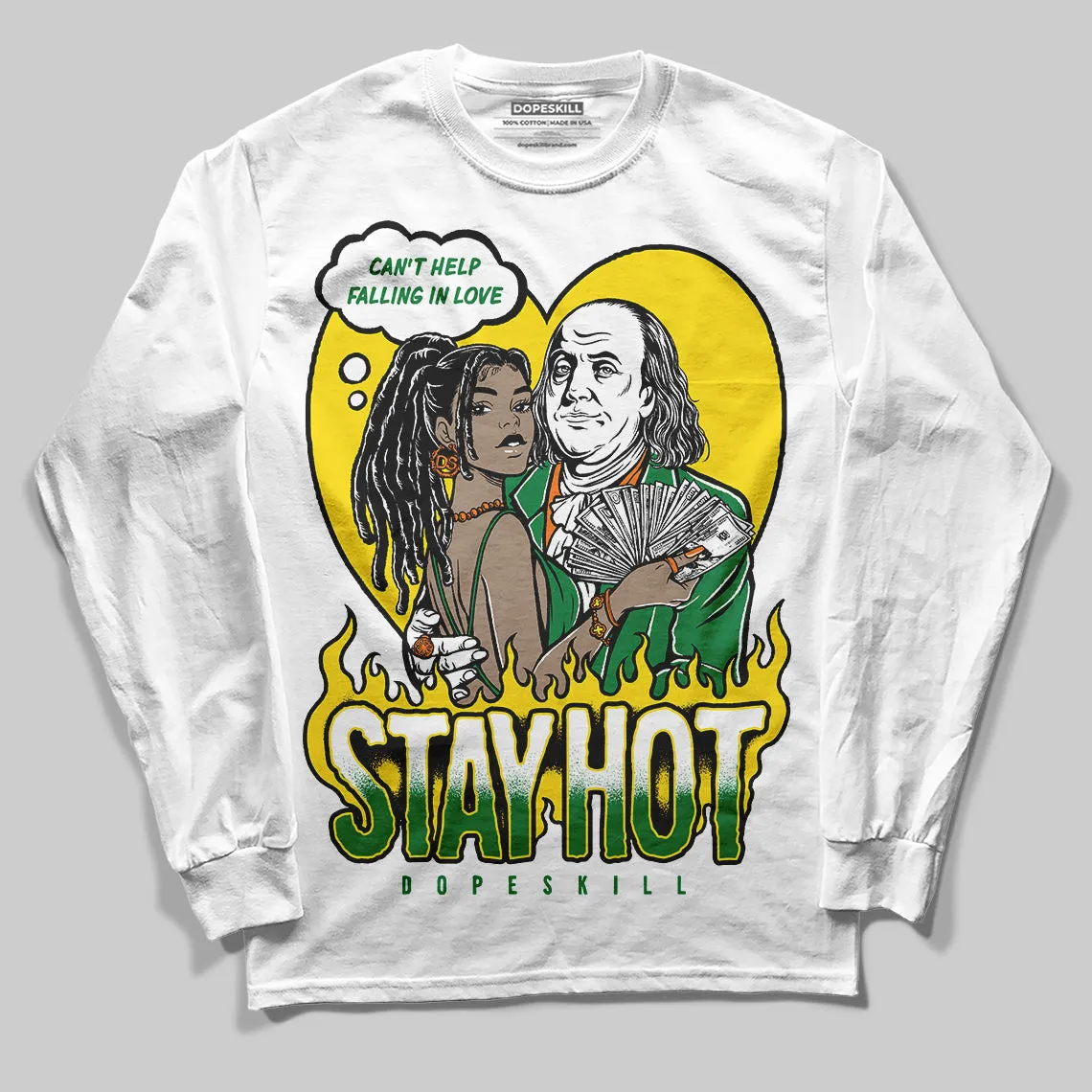 Dunk Reverse Brazil DopeSkill Long Sleeve T-Shirt Stay Hot Graphic sold by DopeSkill