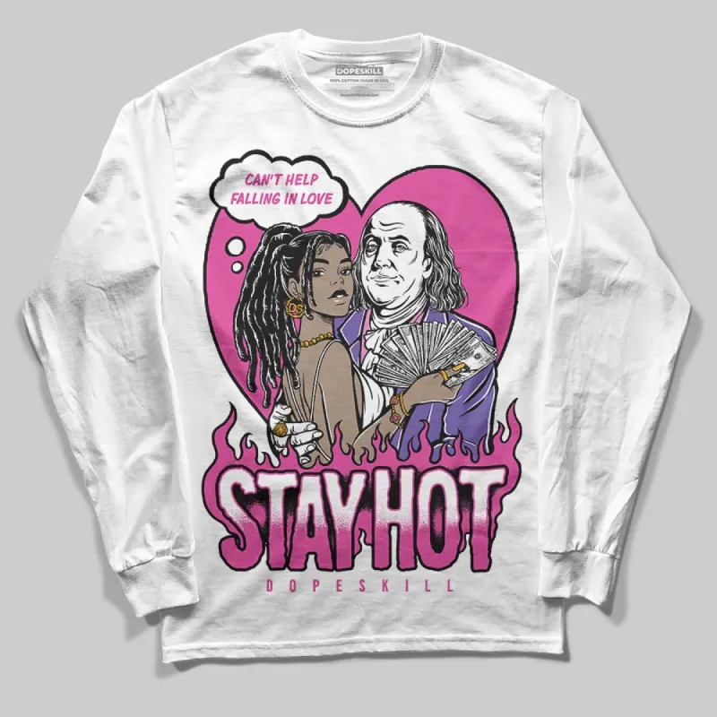 Dunk Active Fuchsia DopeSkill Long Sleeve T-Shirt Stay Hot Graphic sold by DopeSkill