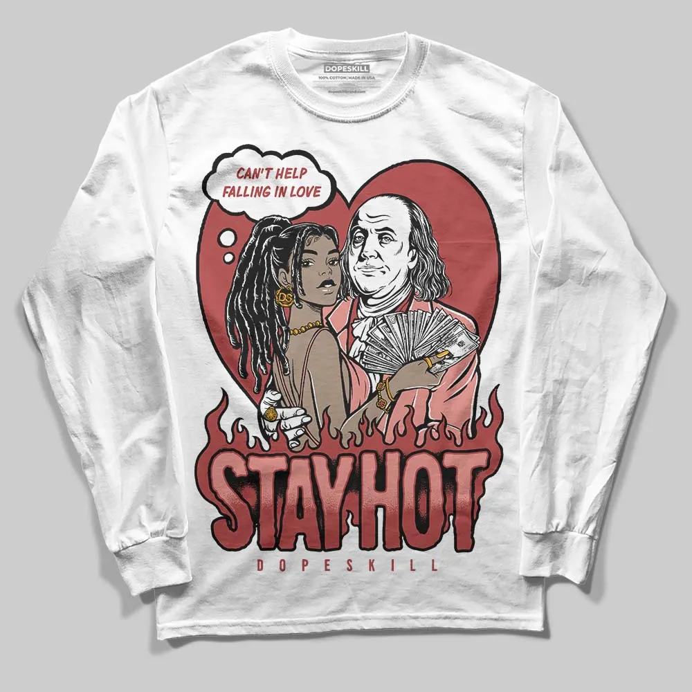 Dune Red 13s DopeSkill Long Sleeve T-Shirt Stay Hot Graphic sold by DopeSkill