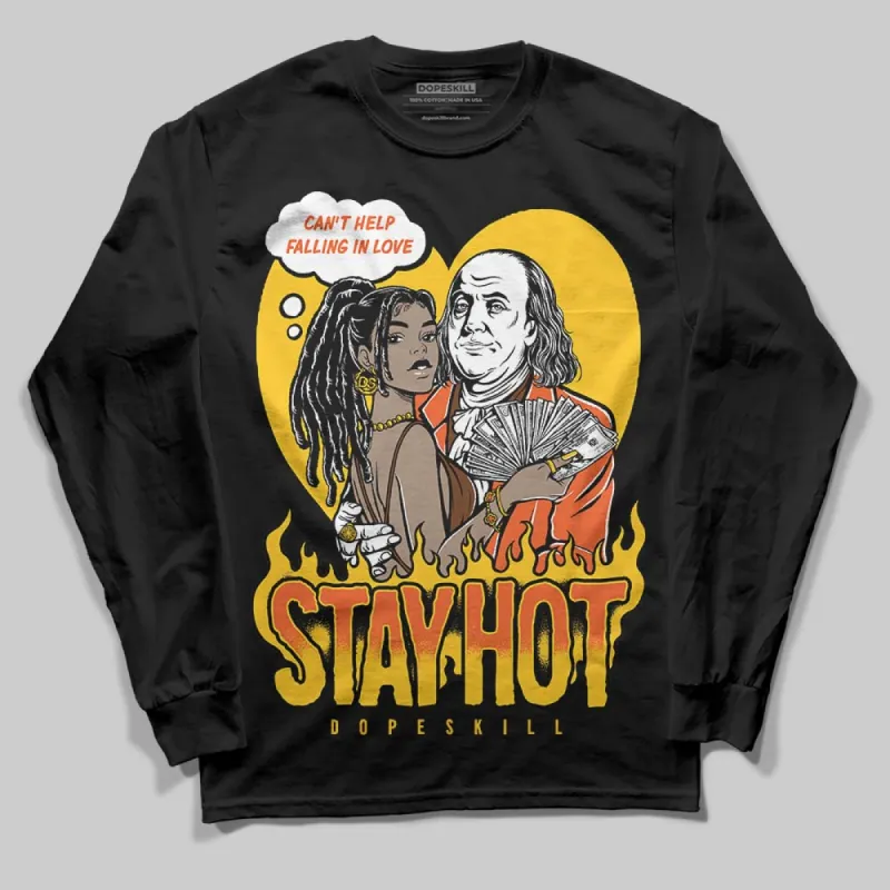 Yellow Collection DopeSkill Long Sleeve T-Shirt Stay Hot Graphic sold by DopeSkill