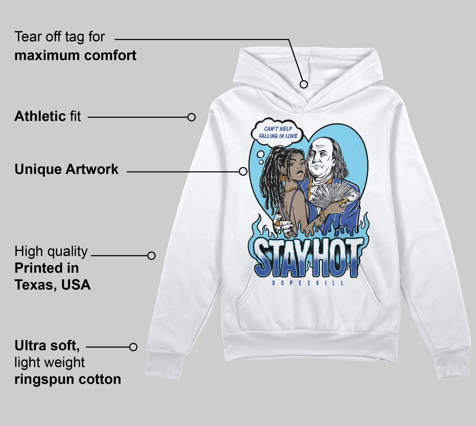 SB Dunk Argon DopeSkill Hoodie Sweatshirt Stay Hot Graphic sold by DopeSkill product image thumbnail 3