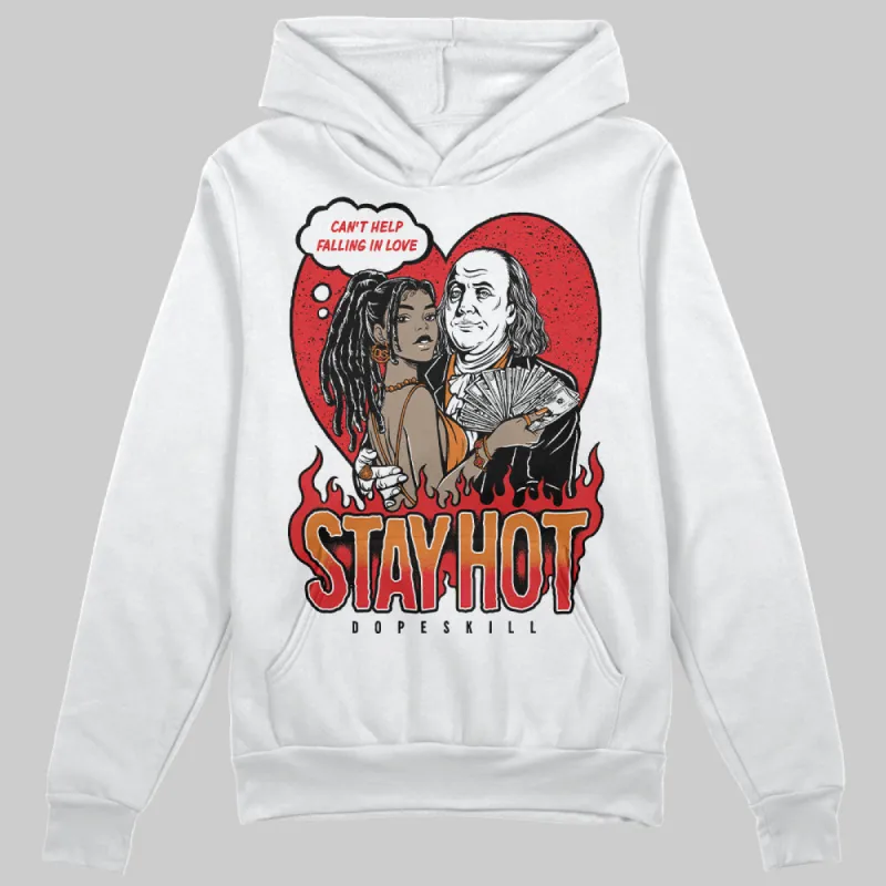 Red Cement 4S DopeSkill Hoodie Sweatshirt Stay Hot Graphic sold by DopeSkill
