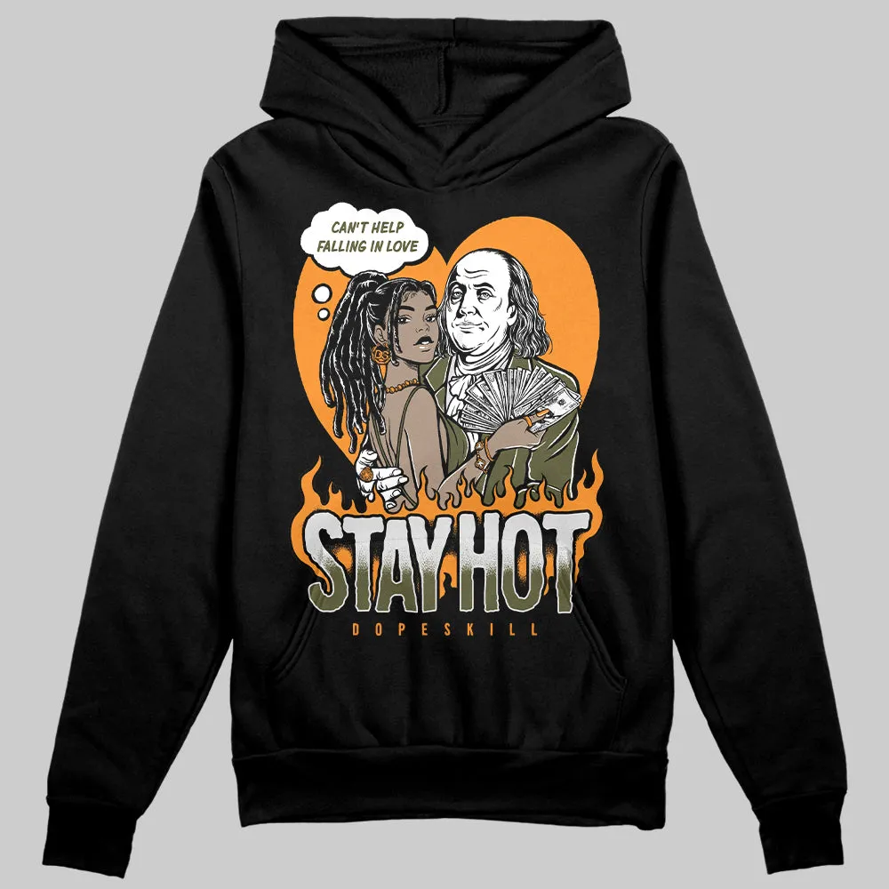 Olive 5s DopeSkill Hoodie Sweatshirt Stay Hot Graphic sold by DopeSkill product image thumbnail 2