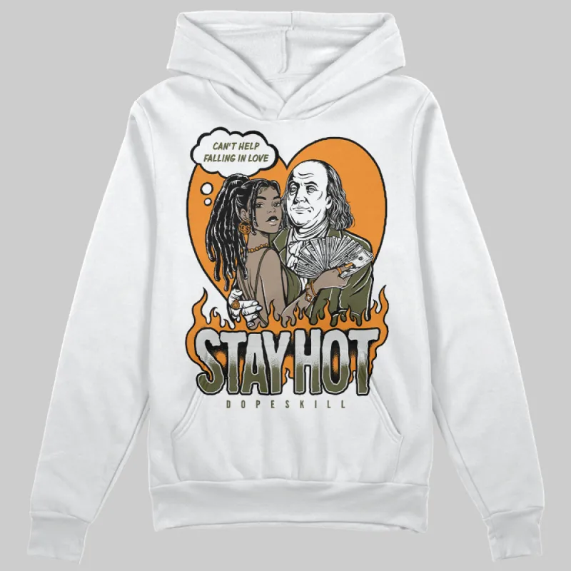 Olive 5s DopeSkill Hoodie Sweatshirt Stay Hot Graphic sold by DopeSkill