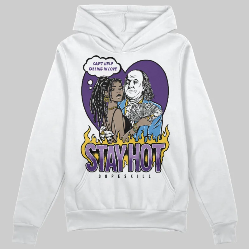 Field Purple 12s DopeSkill Hoodie Sweatshirt Stay Hot Graphic sold by DopeSkill