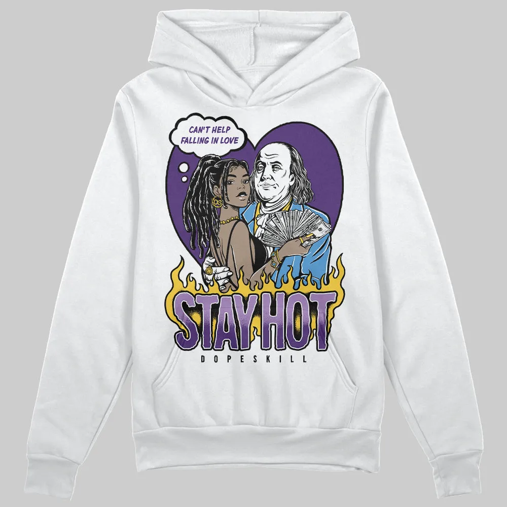 Field Purple 12s DopeSkill Hoodie Sweatshirt Stay Hot Graphic sold by DopeSkill