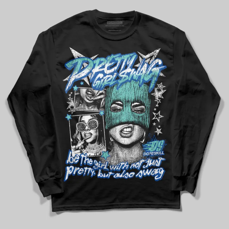 Blueberry 12s DopeSkill Long Sleeve T-Shirt Pretty Girl Swag Graphic sold by DopeSkill