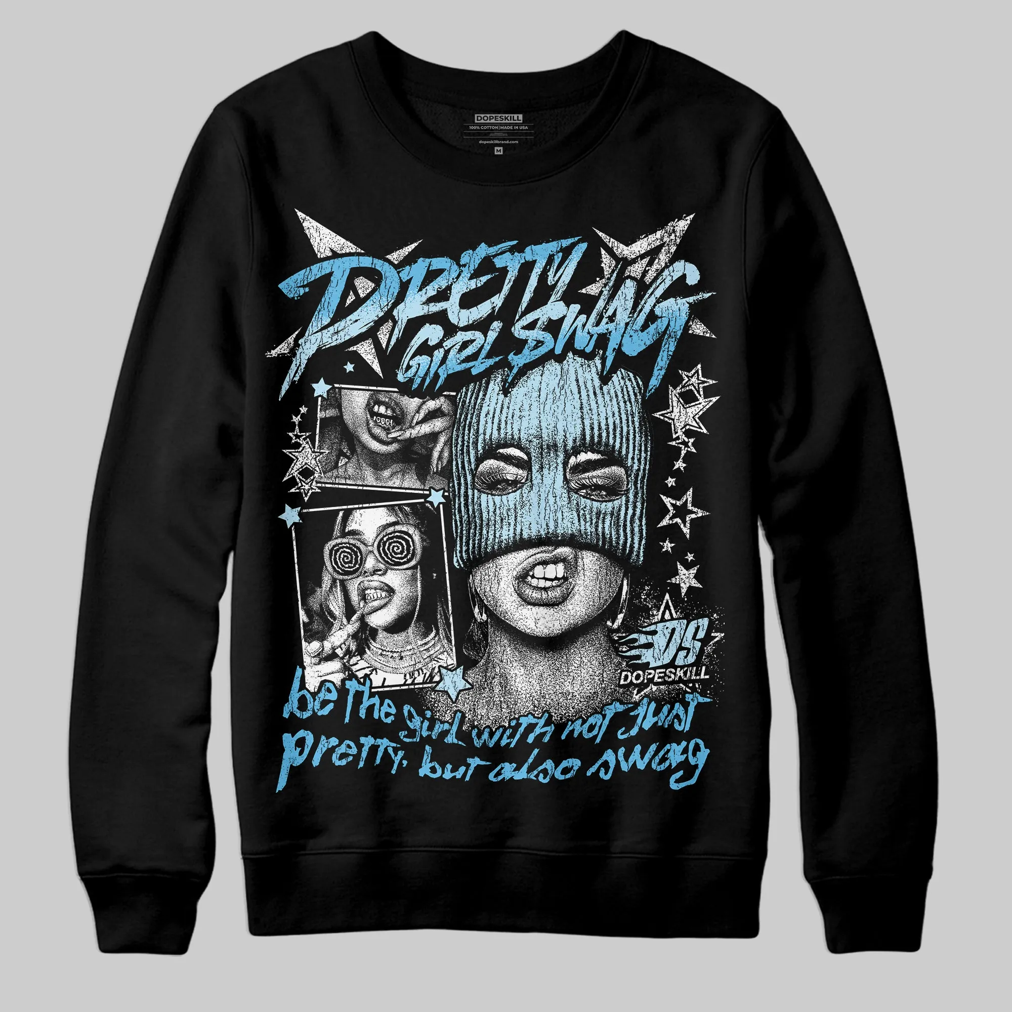 Legend Blue 11s DopeSkill Sweatshirt Pretty Girl Swag Graphic sold by DopeSkill product image thumbnail 2