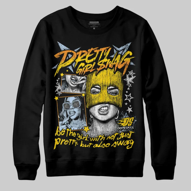 Yellow Ochre 6s DopeSkill Sweatshirt Pretty Girl Swag Graphic sold by DopeSkill