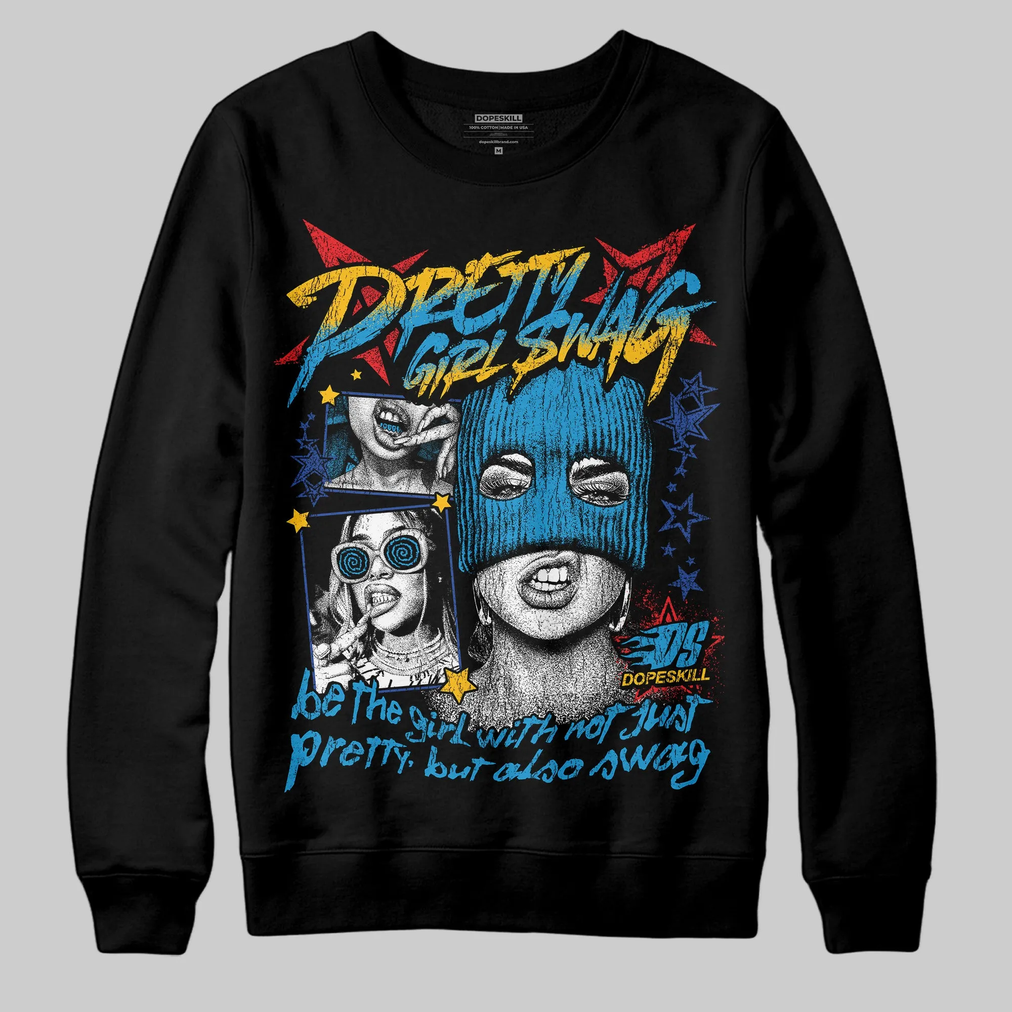 Royal Blue Collection DopeSkill Sweatshirt Pretty Girl Swag Graphic sold by DopeSkill product image thumbnail 2