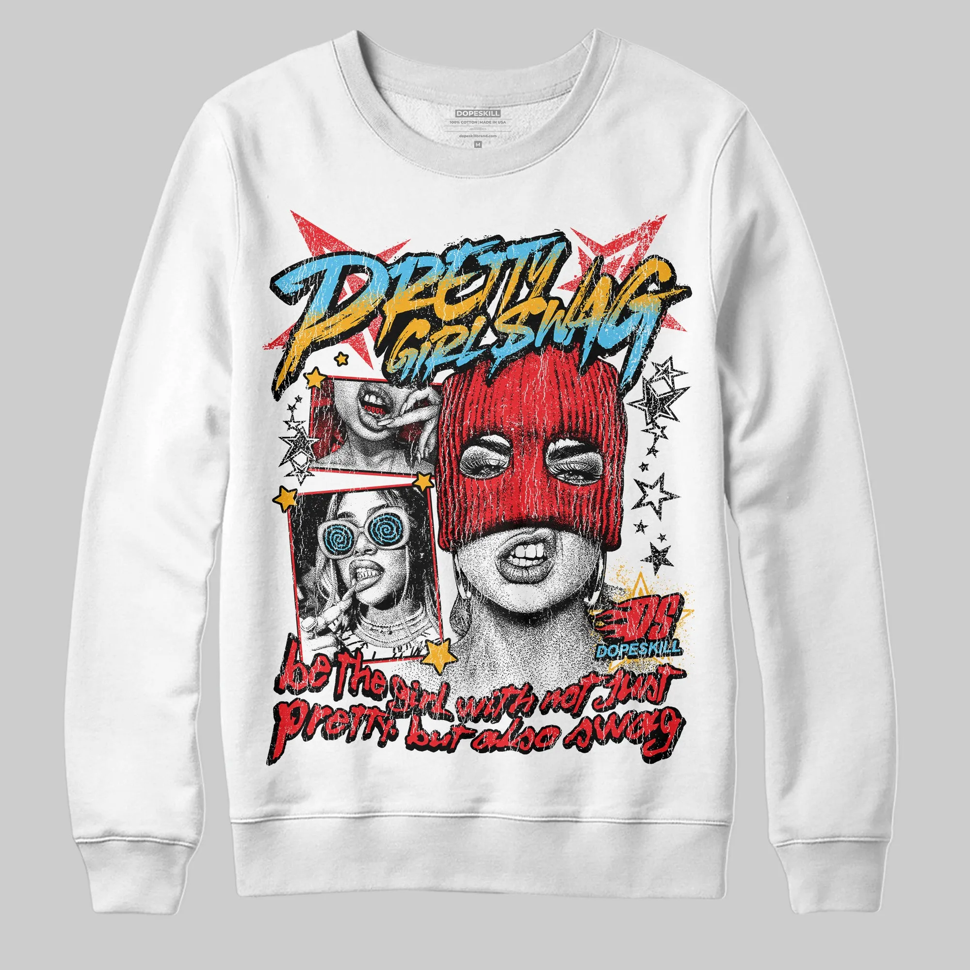 Red Collection DopeSkill Sweatshirt Pretty Girl Swag Graphic sold by DopeSkill product image thumbnail 2