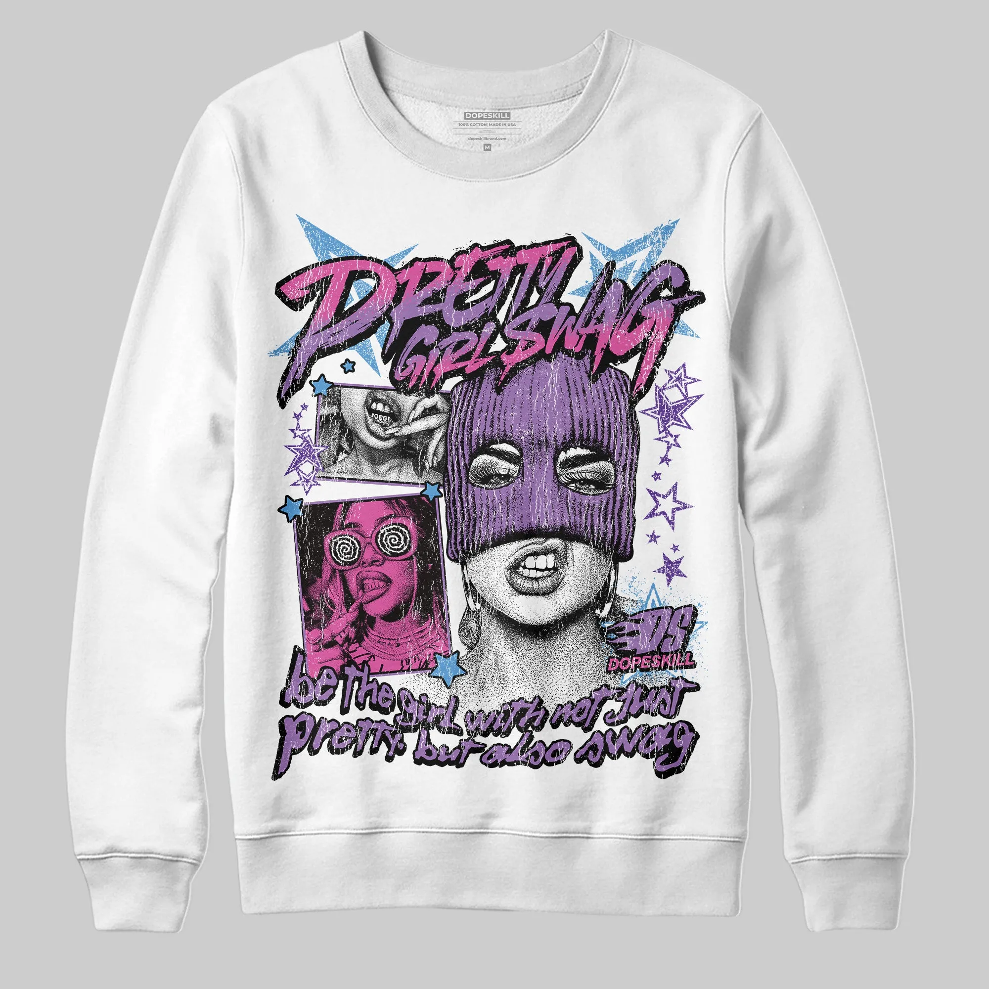PURPLE Collection DopeSkill Sweatshirt Pretty Girl Swag Graphic sold by DopeSkill product image thumbnail 2