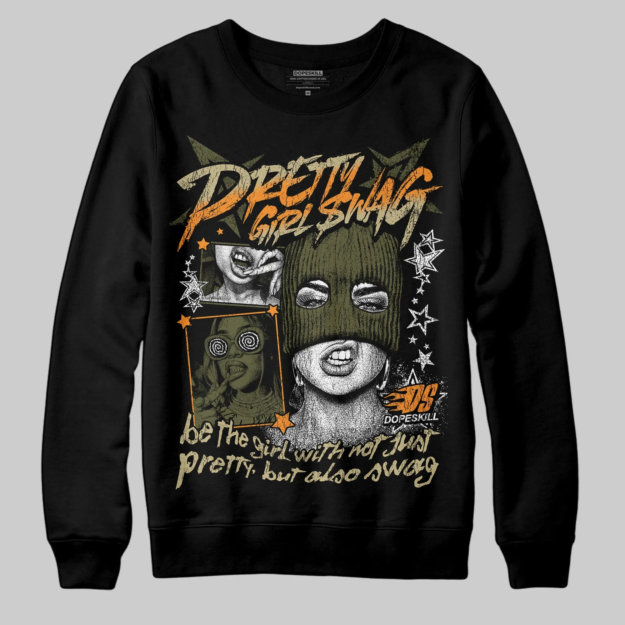 Olive Collection DopeSkill Sweatshirt Pretty Girl Swag Graphic sold by DopeSkill product image thumbnail 2