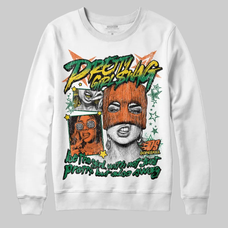 Green Collection DopeSkill Sweatshirt Pretty Girl Swag Graphic sold by DopeSkill