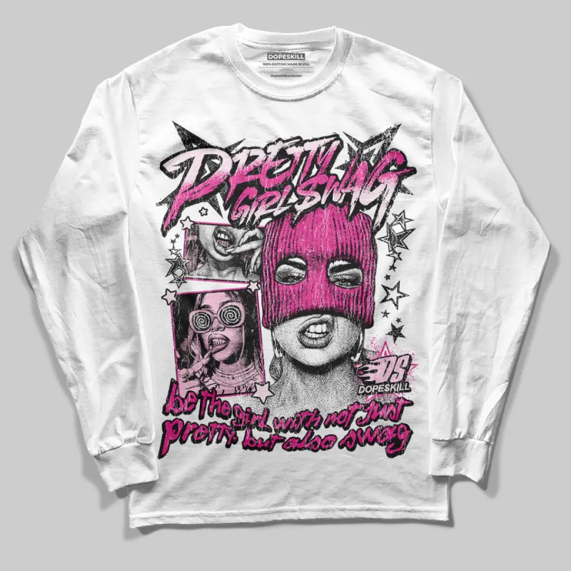 Triple Pink Dunk DopeSkill Long Sleeve T-Shirt Pretty Girl Swag Graphic sold by DopeSkill