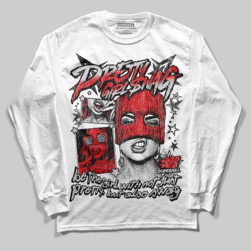 Red Cement 4S DopeSkill Long Sleeve T-Shirt Pretty Girl Swag Graphic sold by DopeSkill