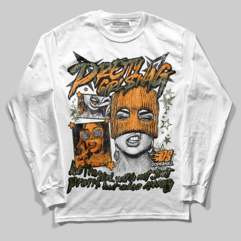 Olive 5s DopeSkill Long Sleeve T-Shirt Pretty Girl Swag Graphic sold by DopeSkill
