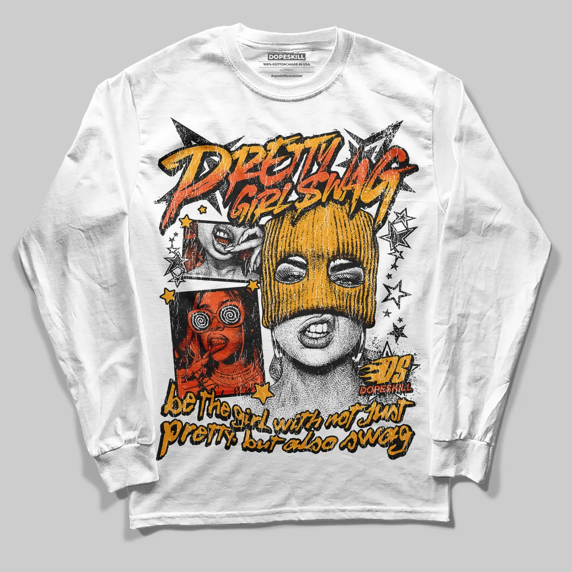 Black Taxi 12s DopeSkill Long Sleeve T-Shirt Pretty Girl Swag Graphic sold by DopeSkill product image thumbnail 2