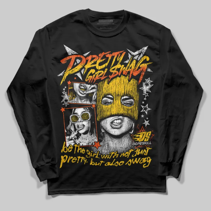 Yellow Collection DopeSkill Long Sleeve T-Shirt Pretty Girl Swag Graphic sold by DopeSkill