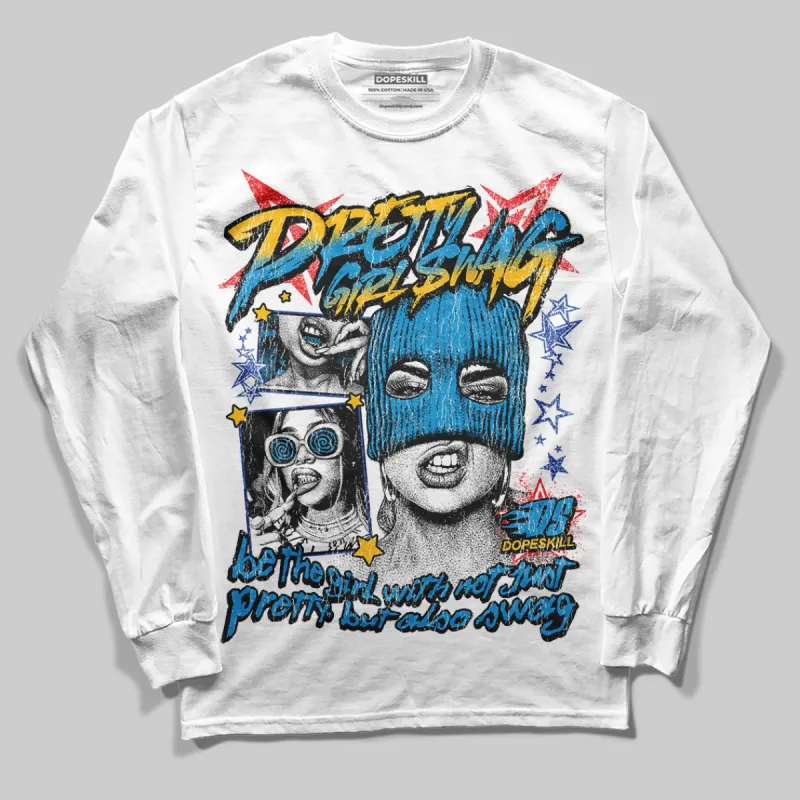 Royal Blue Collection DopeSkill Long Sleeve T-Shirt Pretty Girl Swag Graphic sold by DopeSkill