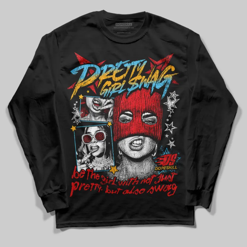 Red Collection DopeSkill Long Sleeve T-Shirt Pretty Girl Swag Graphic sold by DopeSkill