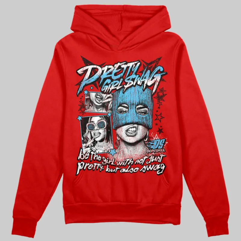 Red Collection DopeSkill Red Hoodie Sweatshirt Pretty Girl Swag Graphic sold by DopeSkill