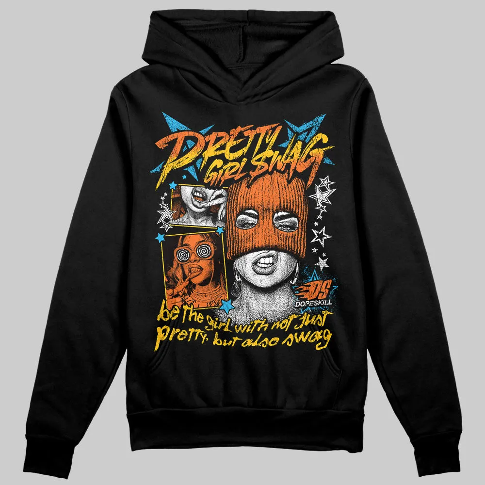 Orange Black White DopeSkill Hoodie Sweatshirt Pretty Girl Swag Graphic sold by DopeSkill product image thumbnail 2