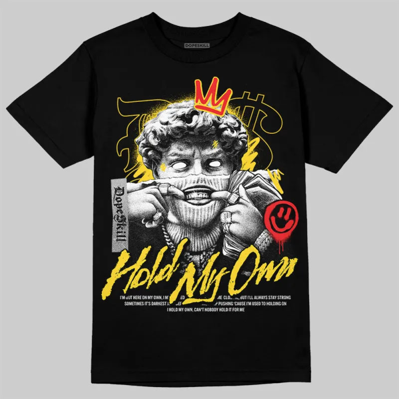 Black Tour Yellow AJ 4 Thunder DopeSkill Unisex T-Shirt New Hold My Own Graphic sold by DopeSkill