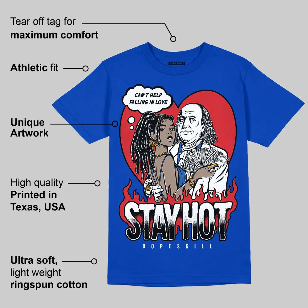 Blueberry 12s DopeSkill Royal T-shirt Stay Hot Graphic sold by DopeSkill product image thumbnail 2