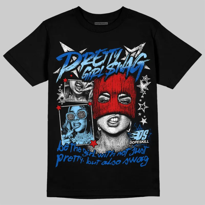 Blueberry 12s DopeSkill T-Shirt Pretty Girl Swag Graphic sold by DopeSkill