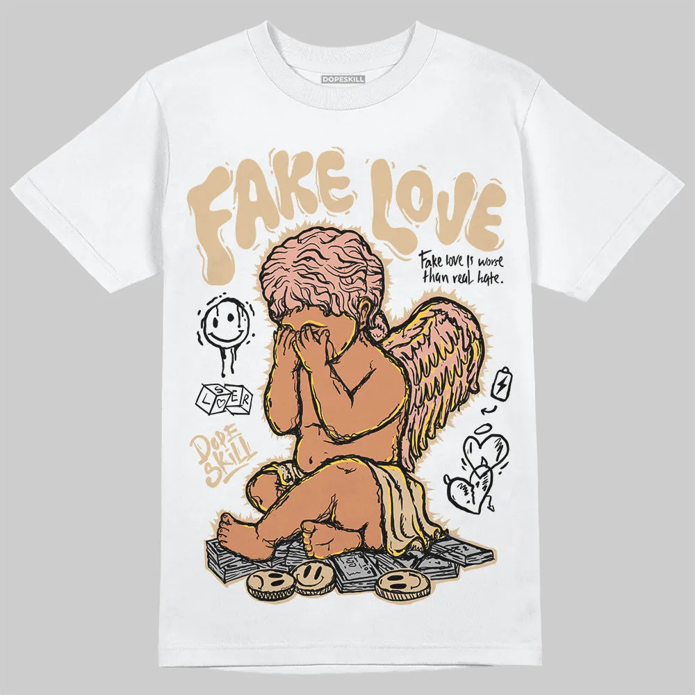TAN Collection DopeSkill T-Shirt New Fake Love Graphic sold by DopeSkill product image thumbnail 2