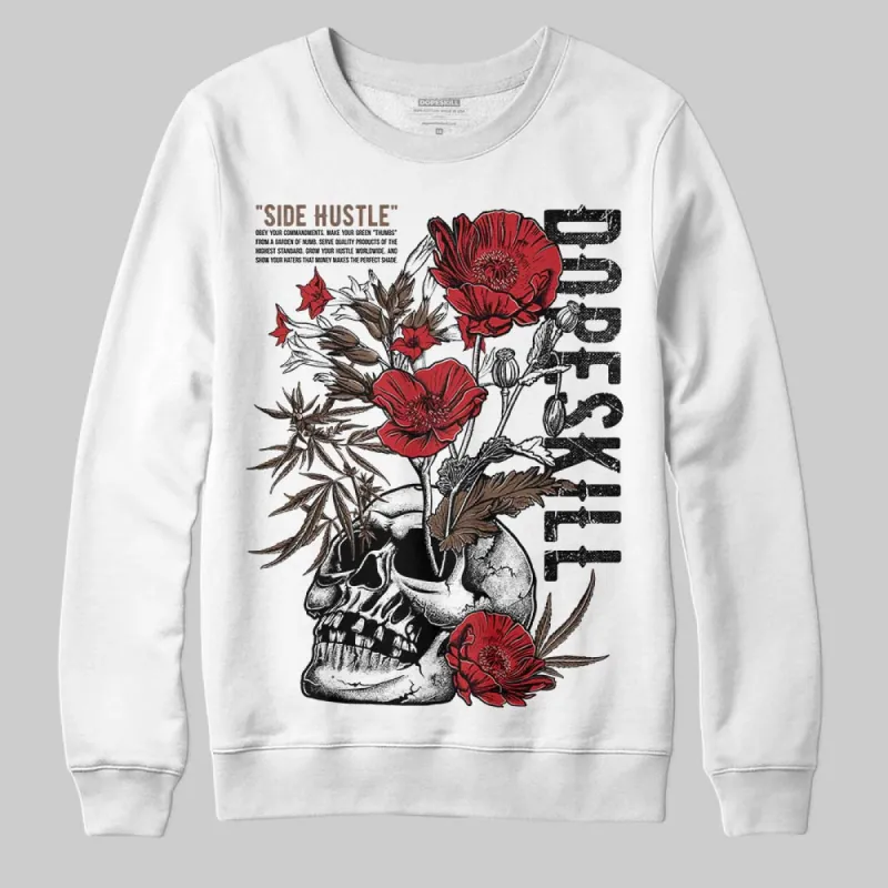 Olive 9s DopeSkill Sweatshirt Side Hustle Graphic sold by DopeSkill