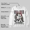 Olive 9s DopeSkill Sweatshirt Real Lover Graphic sold by DopeSkill