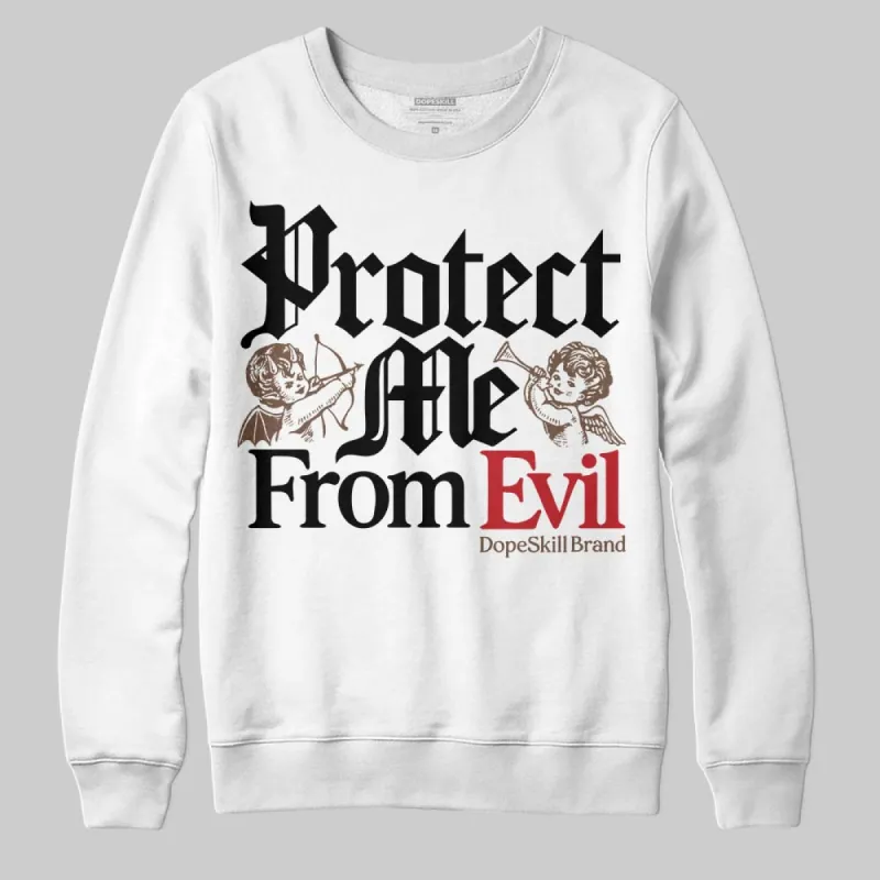 Olive 9s DopeSkill Sweatshirt Protect Me From Evil Graphic sold by DopeSkill